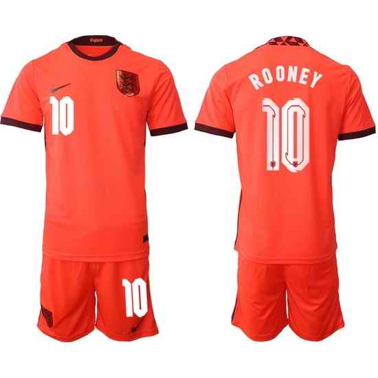 England 2022 World Cup Soccer Jersey #10 ROONEY